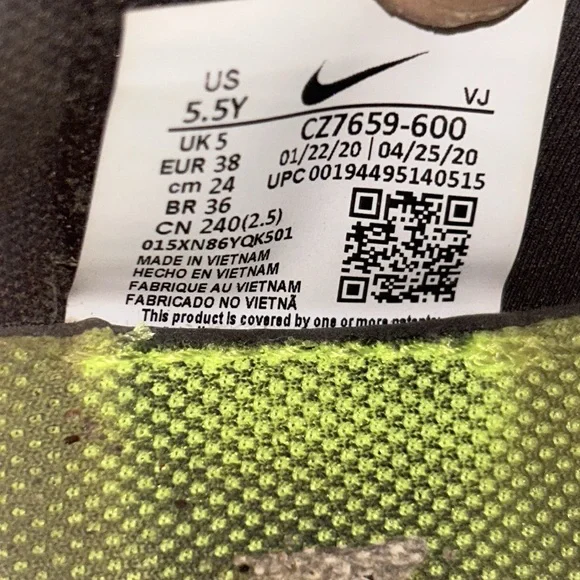 Nike Air Max 2090 GS “Active Fuchsia” Women’s Size 7 - Picture 8 of 9